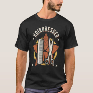 Friseur Vintage Retro Klassiker T-Shirt