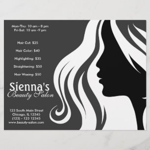 Friseur (weiß) flyer