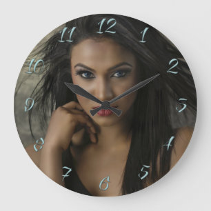 Friseure Große Wanduhr