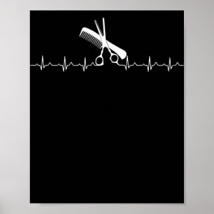 Friseure: Heartbeat Liebe Friseur Poster