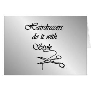 Friseure machen es mit stilechter Decke im Inneren