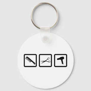 Friseurgerät Schlüsselanhänger