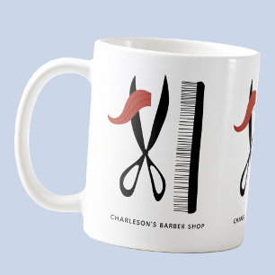 Friseurgeschäft Kaffeetasse