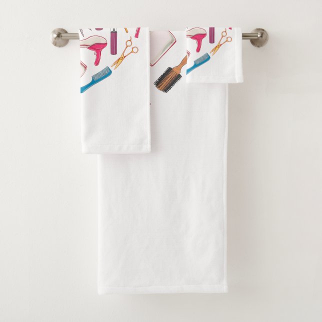 Friseurhandwerkzeug Badhandtuch Set (Insitu)