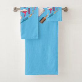 Friseurhandwerkzeug Badhandtuch Set