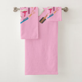 Friseurhandwerkzeug Badhandtuch Set