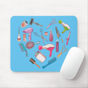 Friseurhandwerkzeug Mousepad