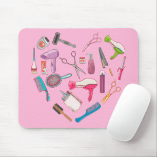 Friseurhandwerkzeug Mousepad