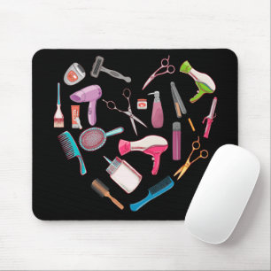 Friseurhandwerkzeug Mousepad