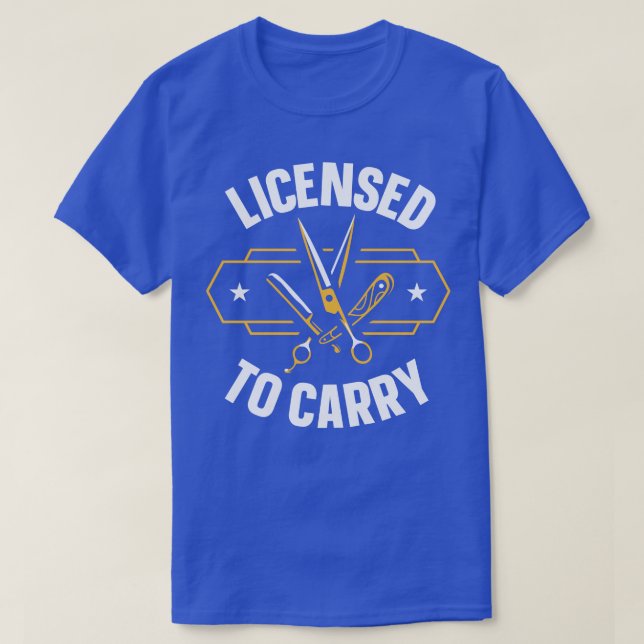 Friseurin 1 T-Shirt (Design vorne)