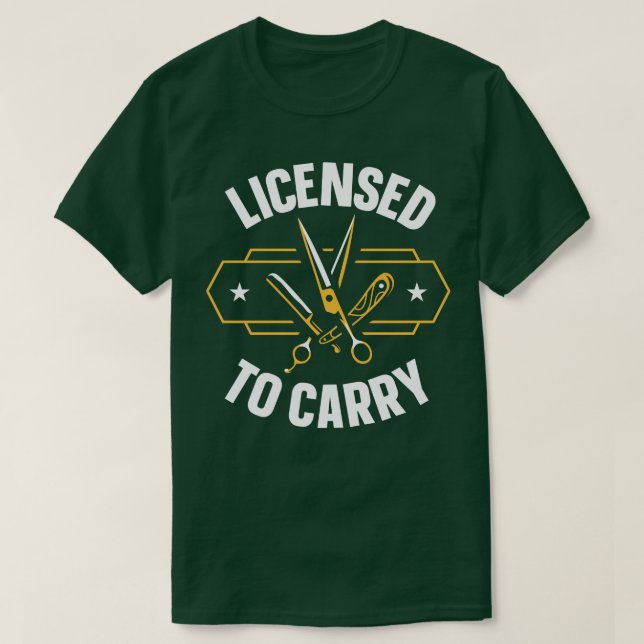 Friseurin 1 T-Shirt (Design vorne)