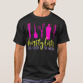 Friseurkolorist Kosmetology Beautician Studen T-Shirt