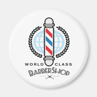 Friseurladen der Weltklasse Magnet