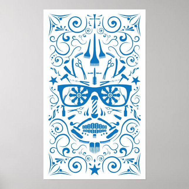 Friseurpanzer Poster (Vorne)