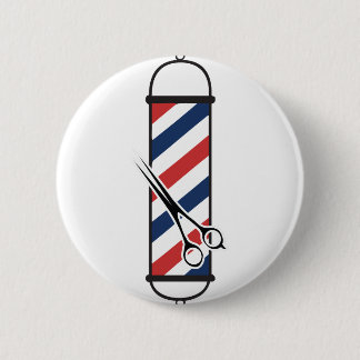Friseurpfosten Button