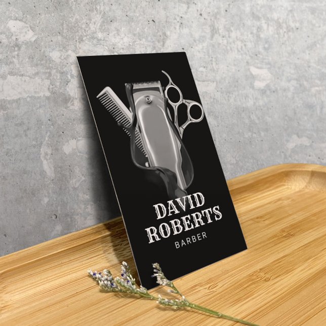 Friseursalon Beruflich Barbershop Visitenkarte (Von Creator hochgeladen)