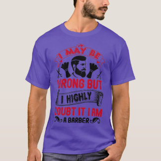 Friseursalon Friseurbart Geschenk 15 T-Shirt