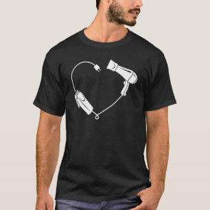Friseursalon Friseurbedarf Friseursalon Schere B T-Shirt