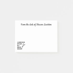 Friseursalon, Friseursalon, Friseursalon Post-it Klebezettel