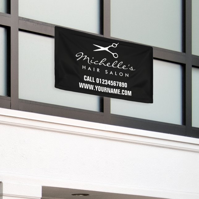 Friseursalon für Außenwerbung Banner (Äußeres Gebäude)