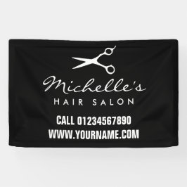 Friseursalon für Außenwerbung Banner