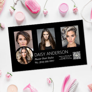 Friseursalon für kleine Unternehmen Zuhause Magnetische Visitenkarte