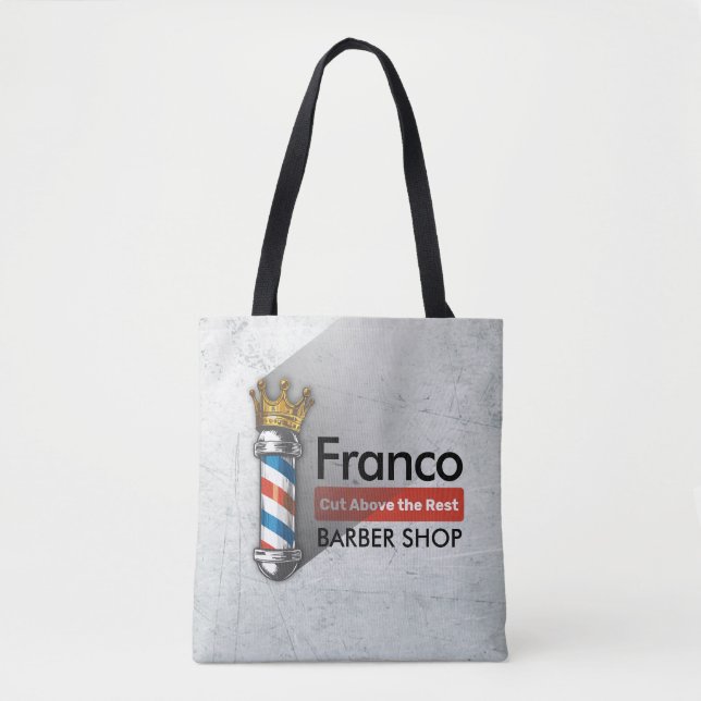 Friseursalon King Crown Barber Pole (Vorderseite)