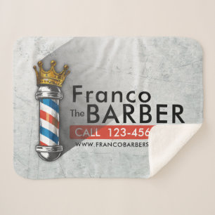 Friseursalon King Crown Barber Pole Hair Salon Sherpadecke