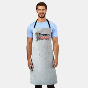 Friseursalon King Crown Barber Pole Schürze