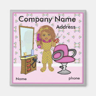 Friseursalon-Magnet Magnet