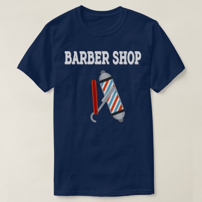Friseursalon Menx27s 2 T-Shirt (Design vorne)