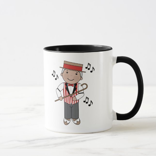 Friseursalon-Musik-Sänger-Geschenk Tasse (Rechts)