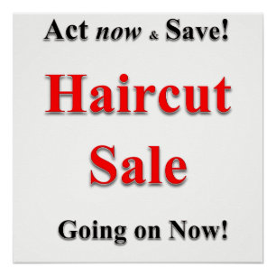 Friseursalon, Nagelstudio, Friseurposter Poster