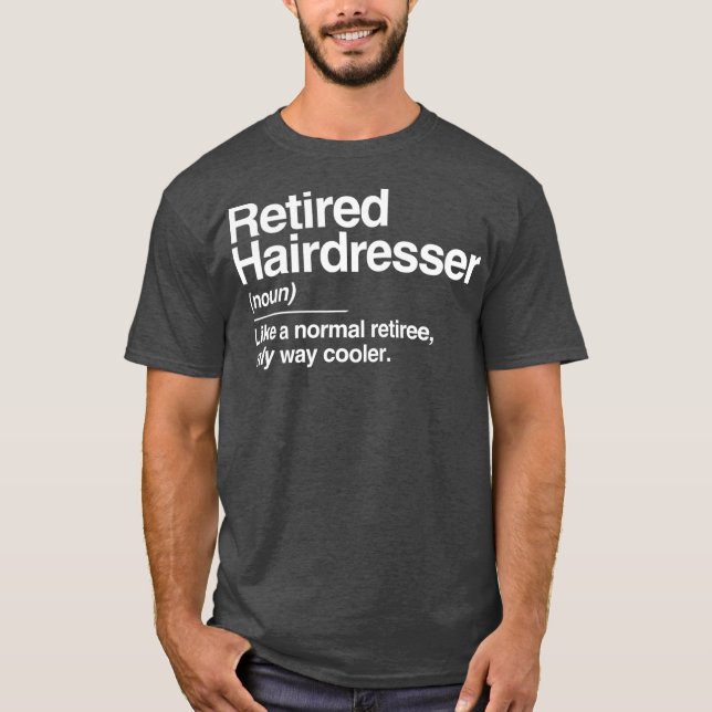 Friseursalon - Normales Geschenk T-Shirt (Vorderseite)