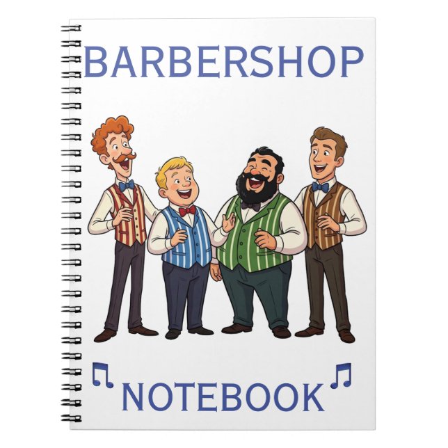 Friseursalon "Notizbuch" Notizblock (Vorderseite)