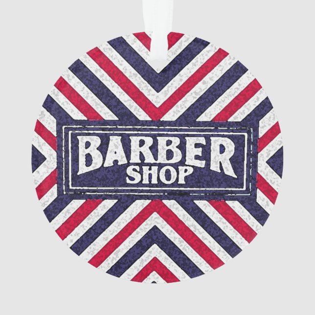 Friseursalon Ornament (Rückseite)