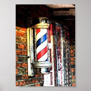 Friseursalon Poster