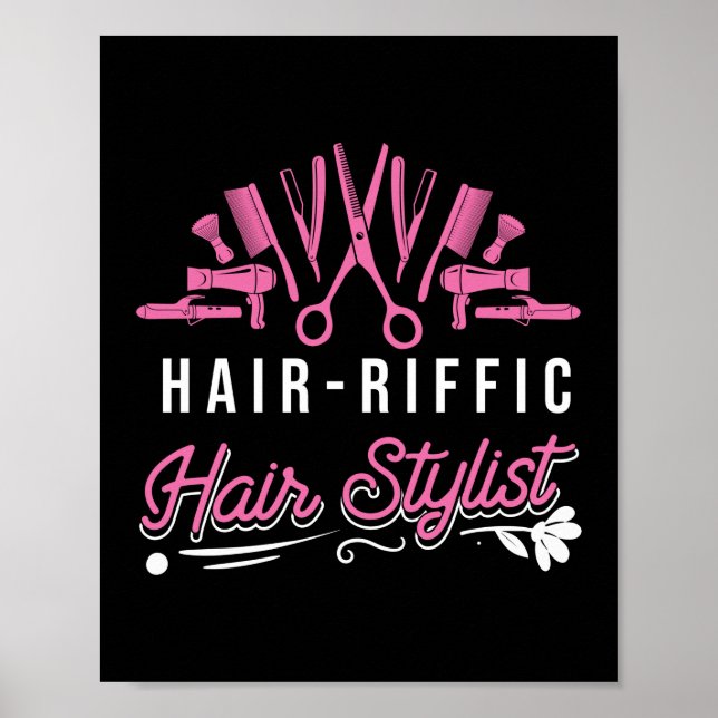 Friseursalon Poster (Vorne)
