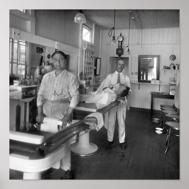 Friseursalon Poster (Vorne)