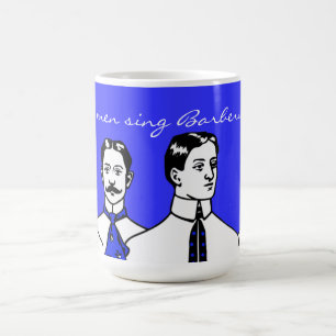 Friseursalon-Quartett Kaffeetasse