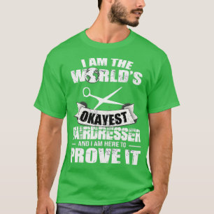 Friseursalon Schere Friseur T-Shirt