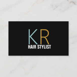 Friseursalon Schönheitssalon Friseur Visitenkarte