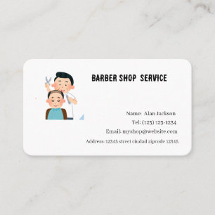 Friseursalon-Service Visitenkarte