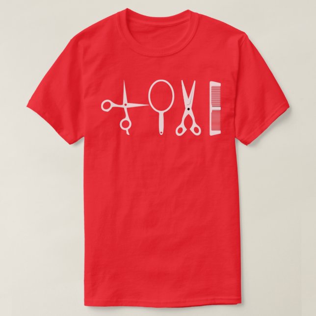 Friseursalon T-Shirt (Design vorne)