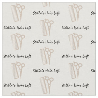 Friseursalon Tan Schere Comb Fabrik Stoff