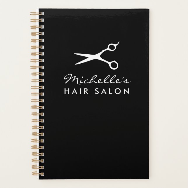 Friseursalon-Terminplaner Planer (Vorderseite)