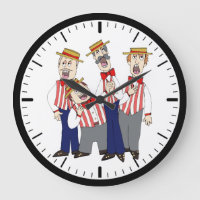 Friseursalon-Uhr