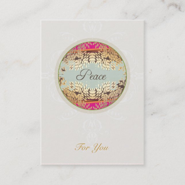 Friseursalon und Geschenkgutschein für Wellness-Ce Rabattkarte (Vorderseite)