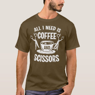 Friseursalon und Schere T-Shirt