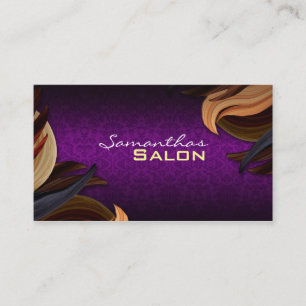Friseursalon-Visitenkarten Visitenkarte